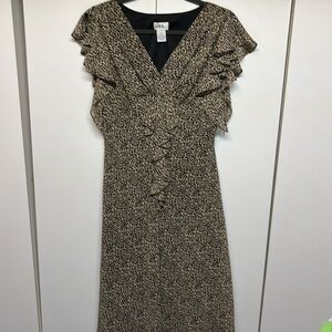 J.B.S. LTD. Dress Vintage Cheetah Print ✝️Vintage